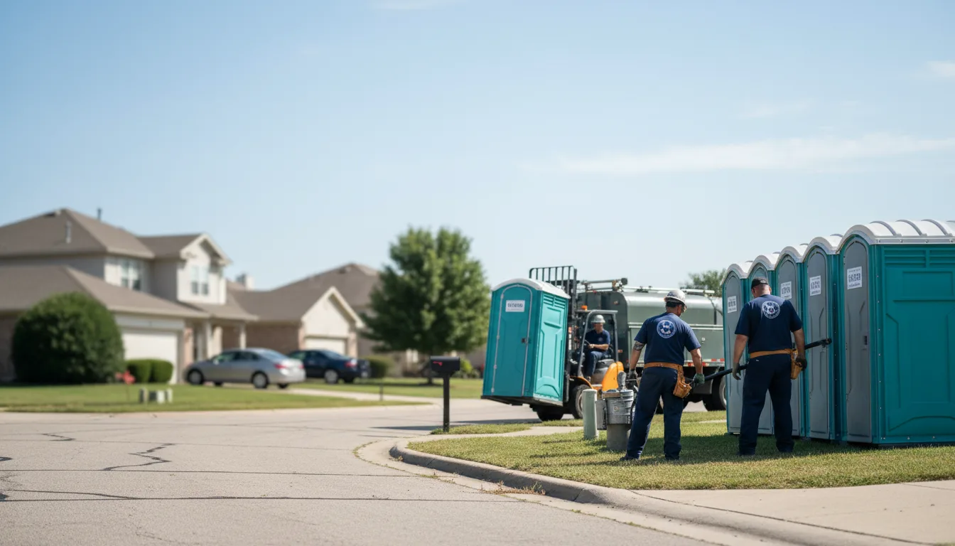 Porta Potty Rental in Forsyth, IL near me
